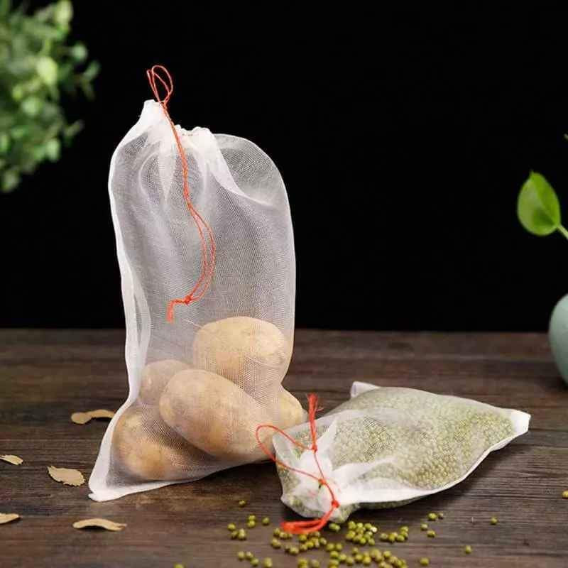 Agriculture Garden Fruit Vegetable Protection Exclusion Mesh Net Bags： 30*20cm Image